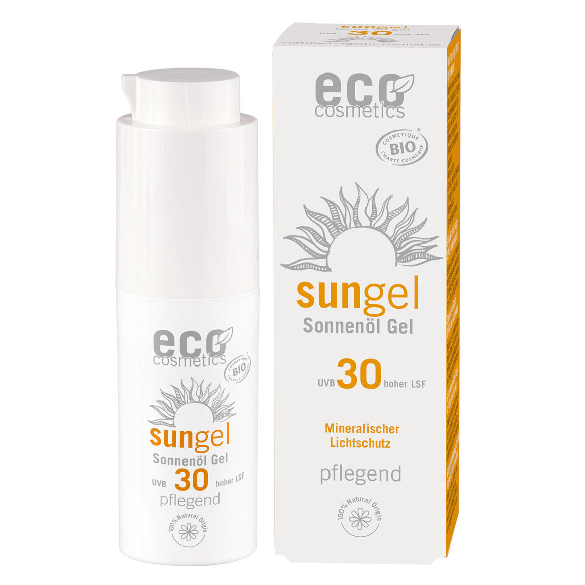 ECO Sonnenöl Gel Gesicht LSF 30