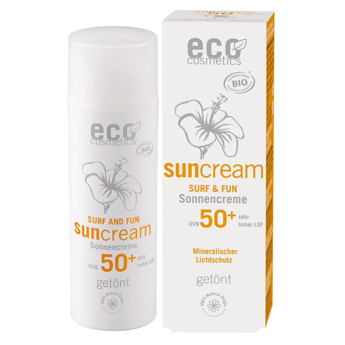 ECO Sonnencreme SURF & FUN LSF 50+ getönt