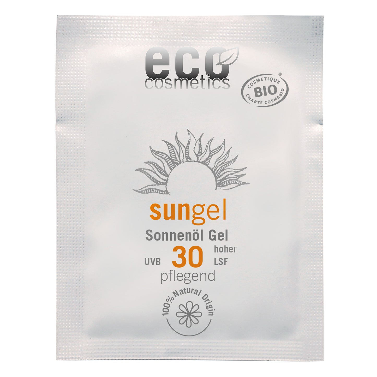 ECO Sonnenöl Gel Gesicht LSF 30 Sachet 2 ml